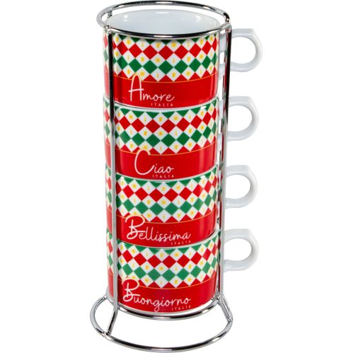 Bialetti 4 Cappuccio Tricolore