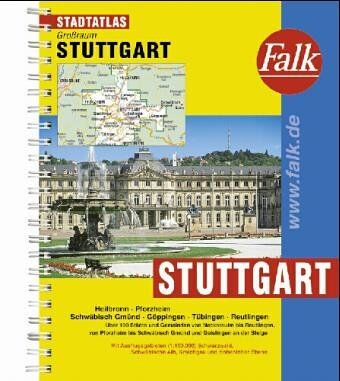 Falk Pläne, Großraum-Städteatlas Stuttgart, Mittlerer Neckar - Preis vom 09.10.2026 07:28:09 h