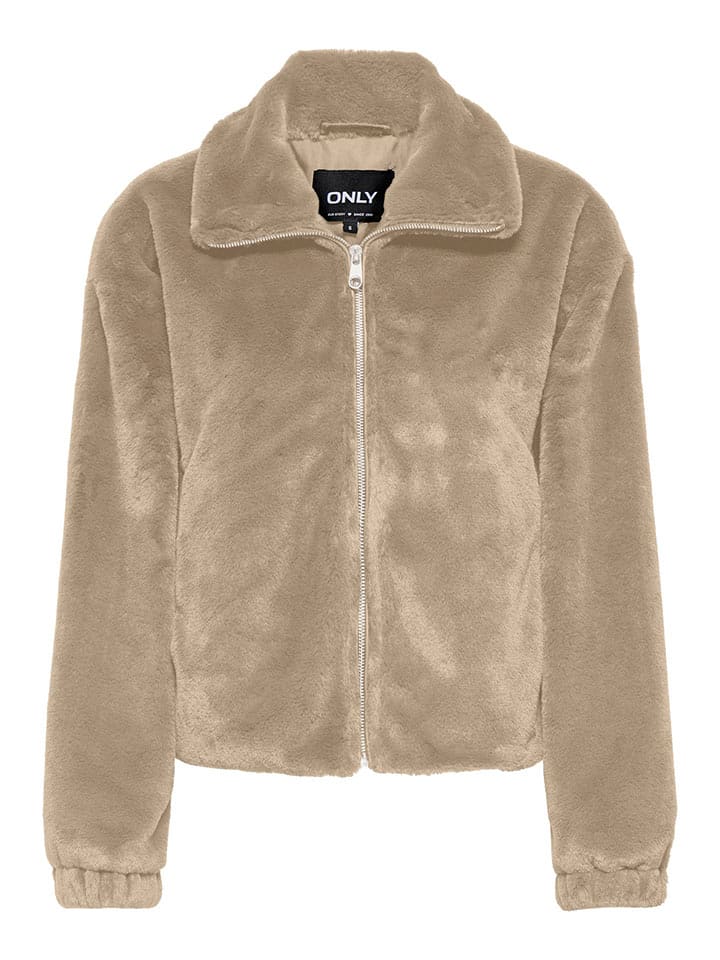 ONLY Übergangsjacke in Sand - L