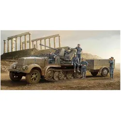 Trumpeter German3.7cm Flak37 auf Selbstfahrlafette (Sd.Kfz.7/2 Early Version)