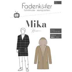 Fadenkäfer Schnitt "Mantel Mika" für Herren