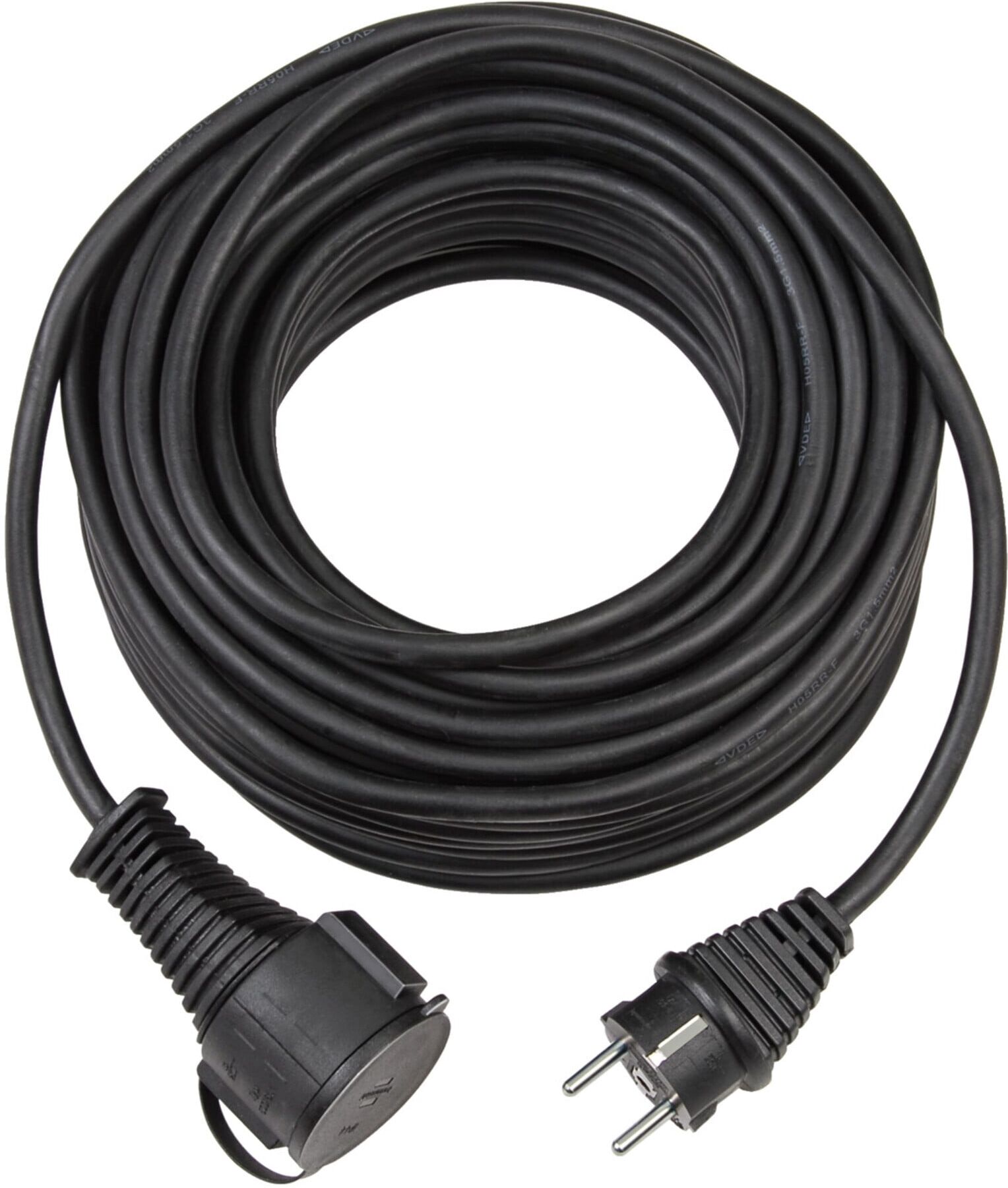Brennenstuhl Verl.-Kabel BREMAXX 25m sch 1169900 t N05V3V3-F3G1,5 - Stecker u. Kuppl 1169900)