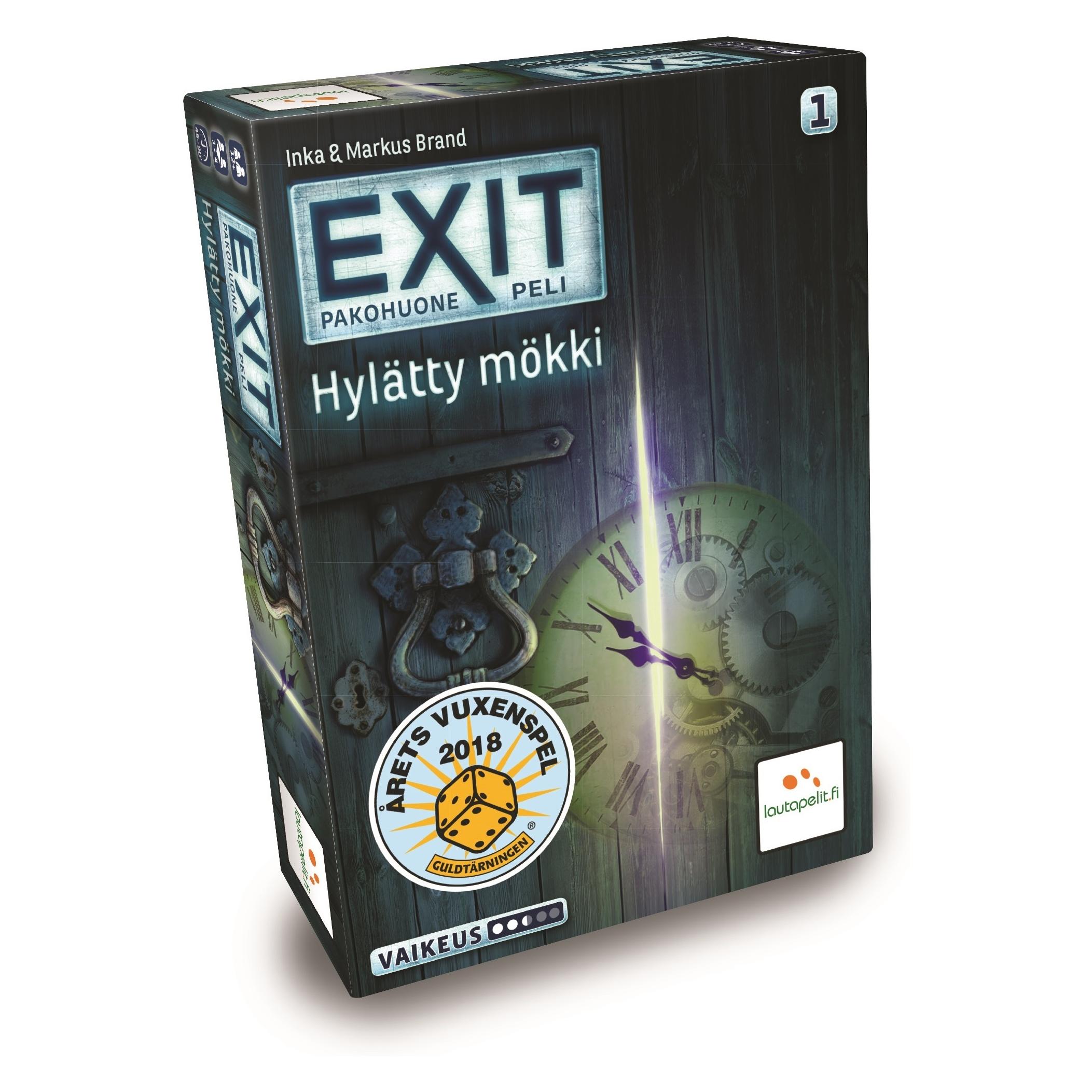 Lautapelit EXIT: Hylätty mÃ¶kki -pakohuonepeli (LPFI 330)