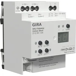 Gira 211200 DALI Gateway Colour 2f REG KNX Secure