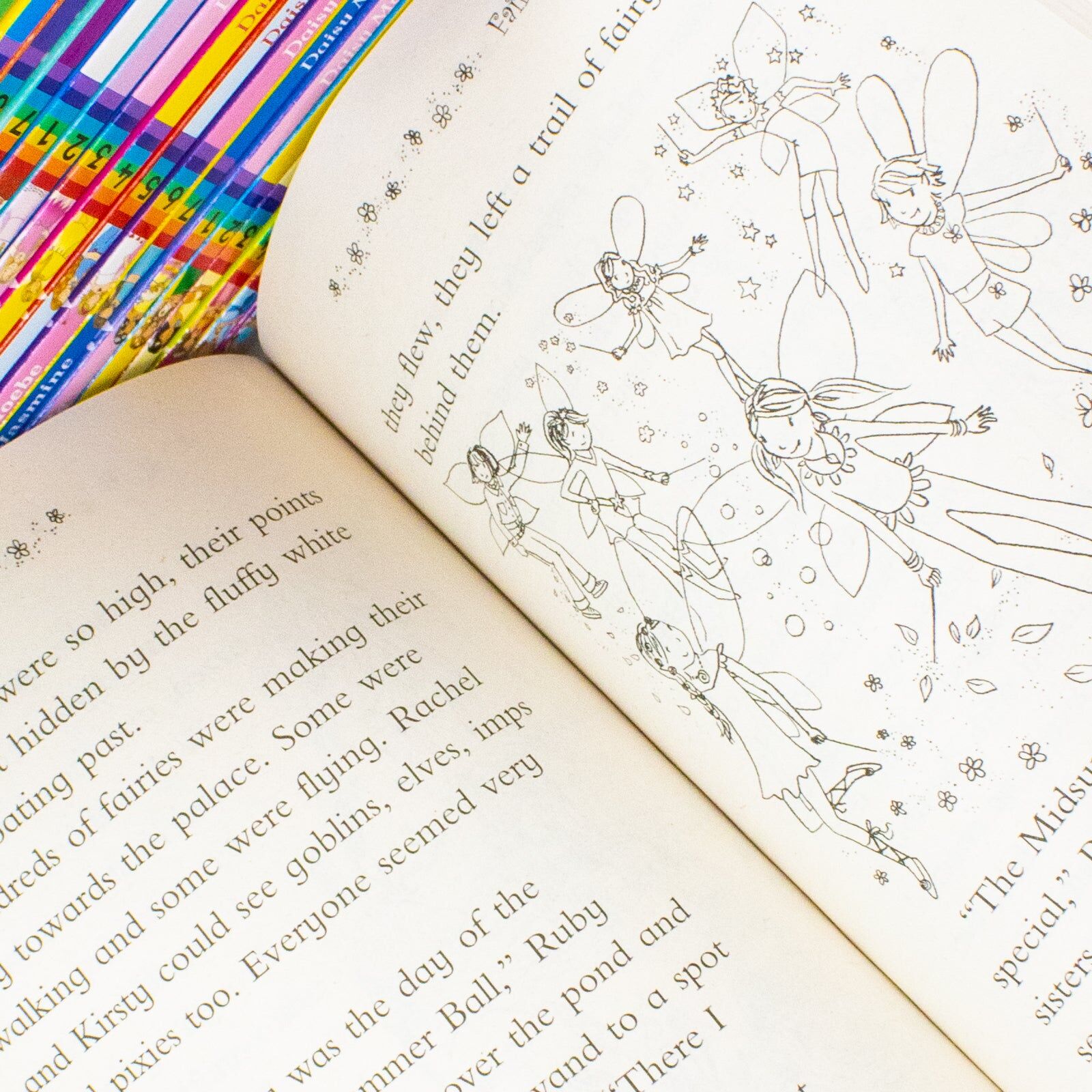 ORCHARD BOOKS Rainbow Magic Magical Party 21 Book Set by Daisy Meadows – Rainbow, Party & Pet Keeper Fairies Collection