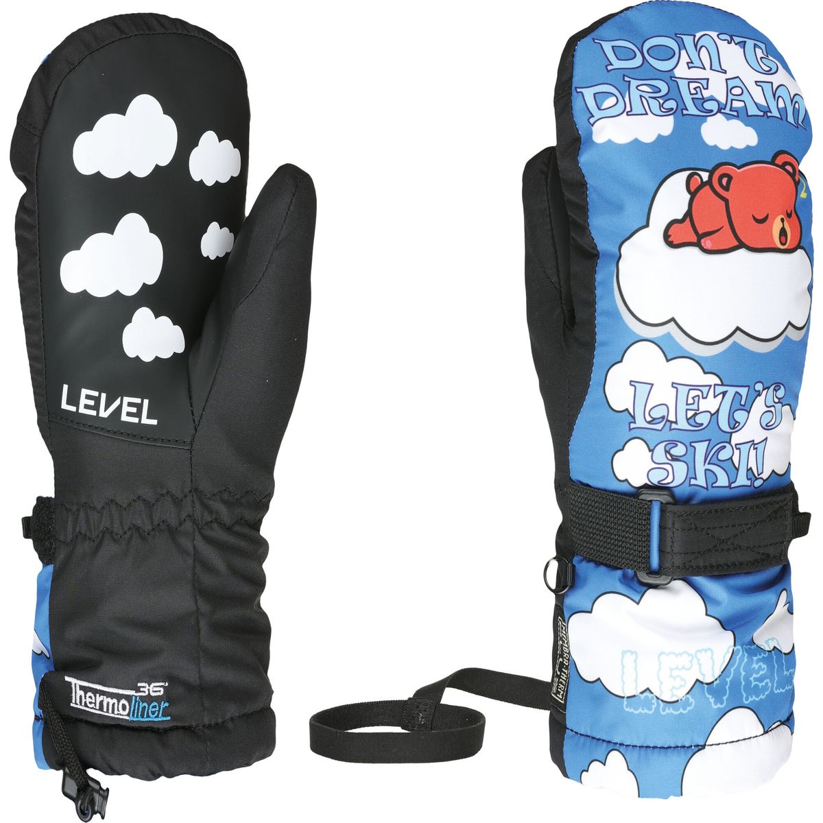 Level Junior Mitten sky blue (61) V 4153JM-61-V