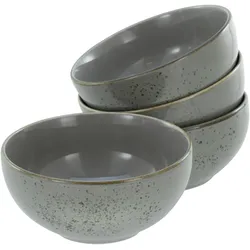 CreaTable Nature Collection, Schüssel + Schale, Grau