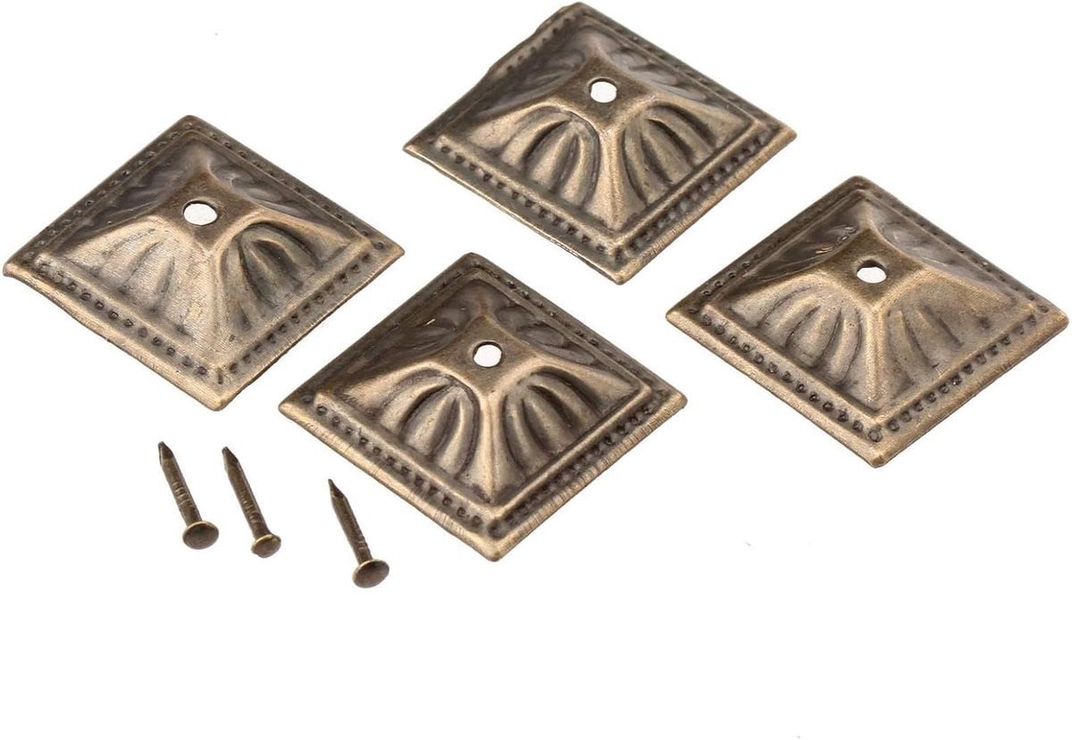 Meubelstoffering Spijkers Decoratieve Punaises Antiek Brons 50 stuks 21mm