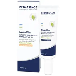 DERMASENCE RosaMin GETÖNTE TAGESPFLEGE MITTEL LSF 50 30 ml Creme
