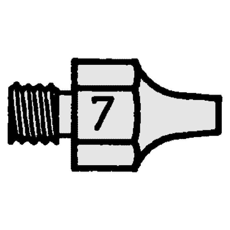 Weller Erem Saugdüse Serie DS, Aussen-Ø 2,9 mm, Innen-Ø 1,5 mm, DS 117 (T0051355099)