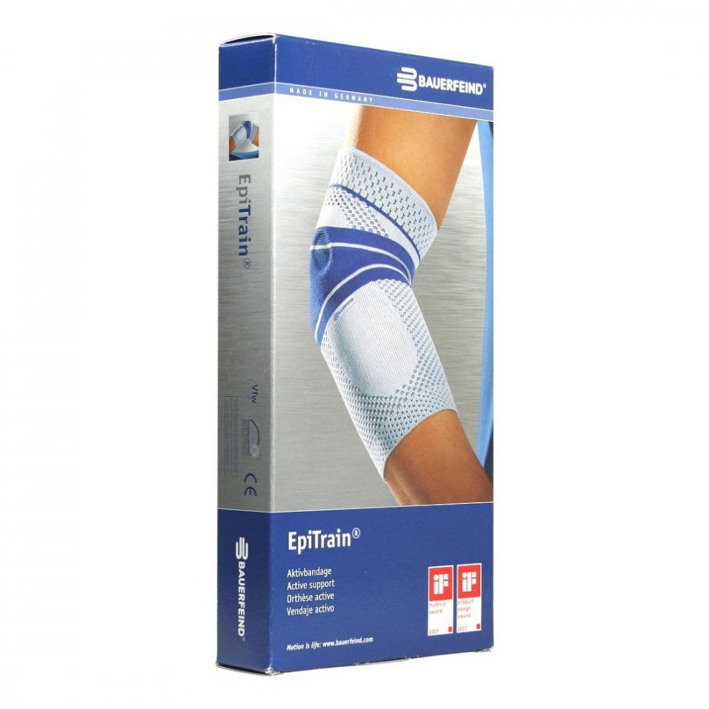 Bauerfeind AG / Orthopädie Epitrain Aktiv Gelenkbandage Größe 4 titan 01286346