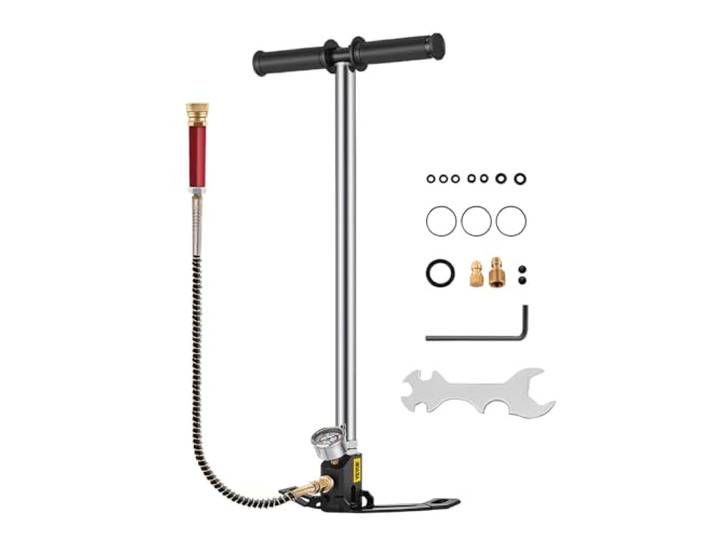 BestEquip Airgun PCP Pomp 4500PSI Hoge Druk Handpomp 3 Stage Pomp Kamer PCP Luchtpomp