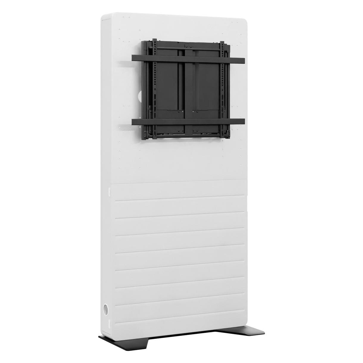 Hagor Medienm?bel 800x600mm wei?/sch 90kg/65-86"/h?v TV-Halterung/frei (2772)