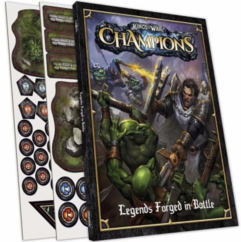 Mantic Kings of War - Champions - Livre des règles & Tokens