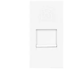 NOEN RJ11, 22,5x45mm modulare Telefonbuchse RJ11, weiß OR-GM-9010/W/RJ11