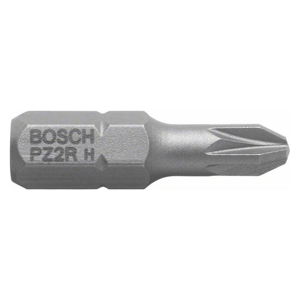 Bosch Professional Zubehör Schrauberbit Extra-Hart Reduziert PZ2R, 25 mm, 25er-Pack (Kreuz Pozidriv PZ) (2607002517)