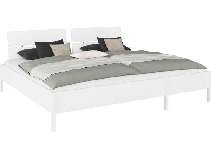 rauch Bett Familienbett XXL Familiengröße Ehebett Doppelbett Co-Sleeping MARE (flexible Umbaumöglichkeit in Einzelbetten), 240x200 cm und 270x200 cm - mit oder ohne Kopfteil MADE IN GERMANY