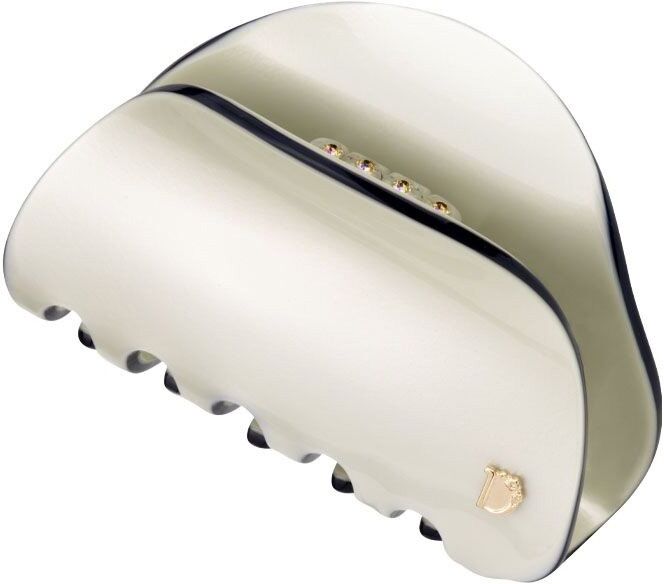 DONDELLA Hair Clamp Royal Ivory (Oval) 7x4.5cm
