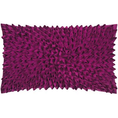 Dekokissen PAD "Sentiment", pink (berry, unifarben), B:30cm L:50cm, Polyester, Dekokissen_Sitzkissen_Kissenhüllen, 3D