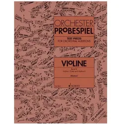 Orchester-Probespiel Violine, Fachbücher von Oswald Kõstner