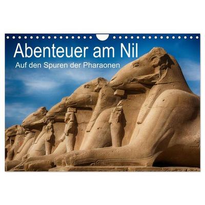 Abenteuer am Nil. Auf den Spuren der Pharaonen (Wandkalender 2026 DIN A4 quer), CALVENDO Monatskalender