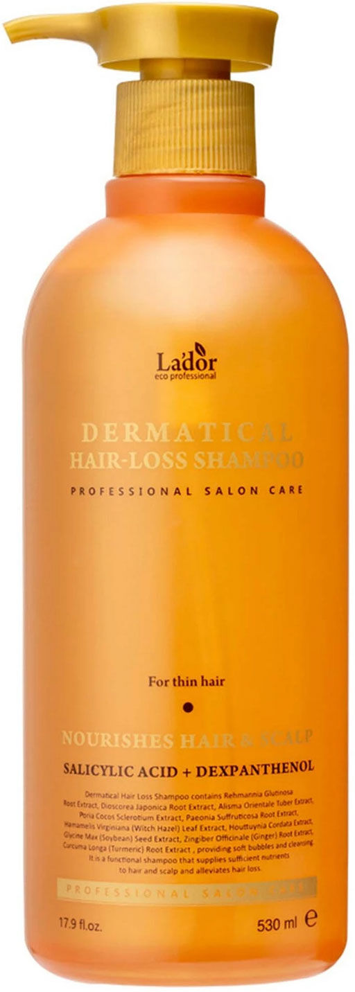 LADOR Dermatical Hair-Loss Shampoo (For Thin Hair)