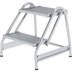 Munk Arbeitspodest einseitig begehbar Aluminium geriffelt - 050050