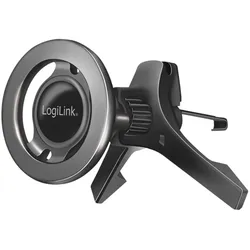LogiLink Magnetischer 3 Punkt Smartphone Halter für Kfz Lüftung