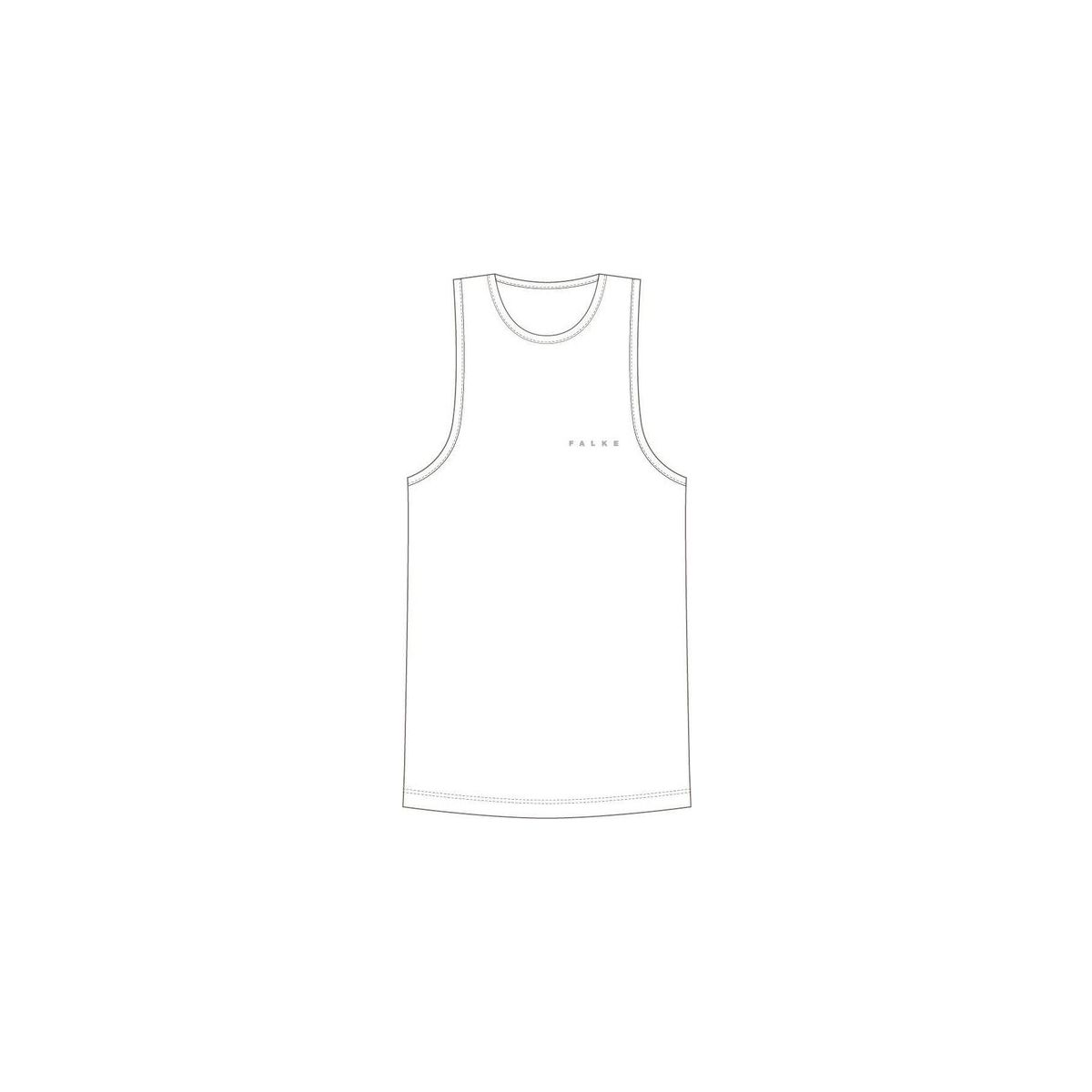 Falke Herren Training Top white (2860) XXL 38773-2860-XXL