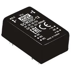 MeanWell, Spannungswandler, DC/DCWandlerModule Serie SCW20 Case Single Output 1 geregelt