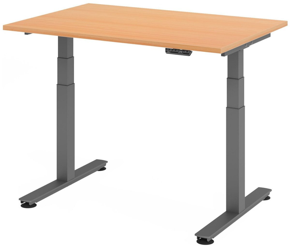 hjh OFFICE PRO hoogte verstelbaar bureau voor professionals