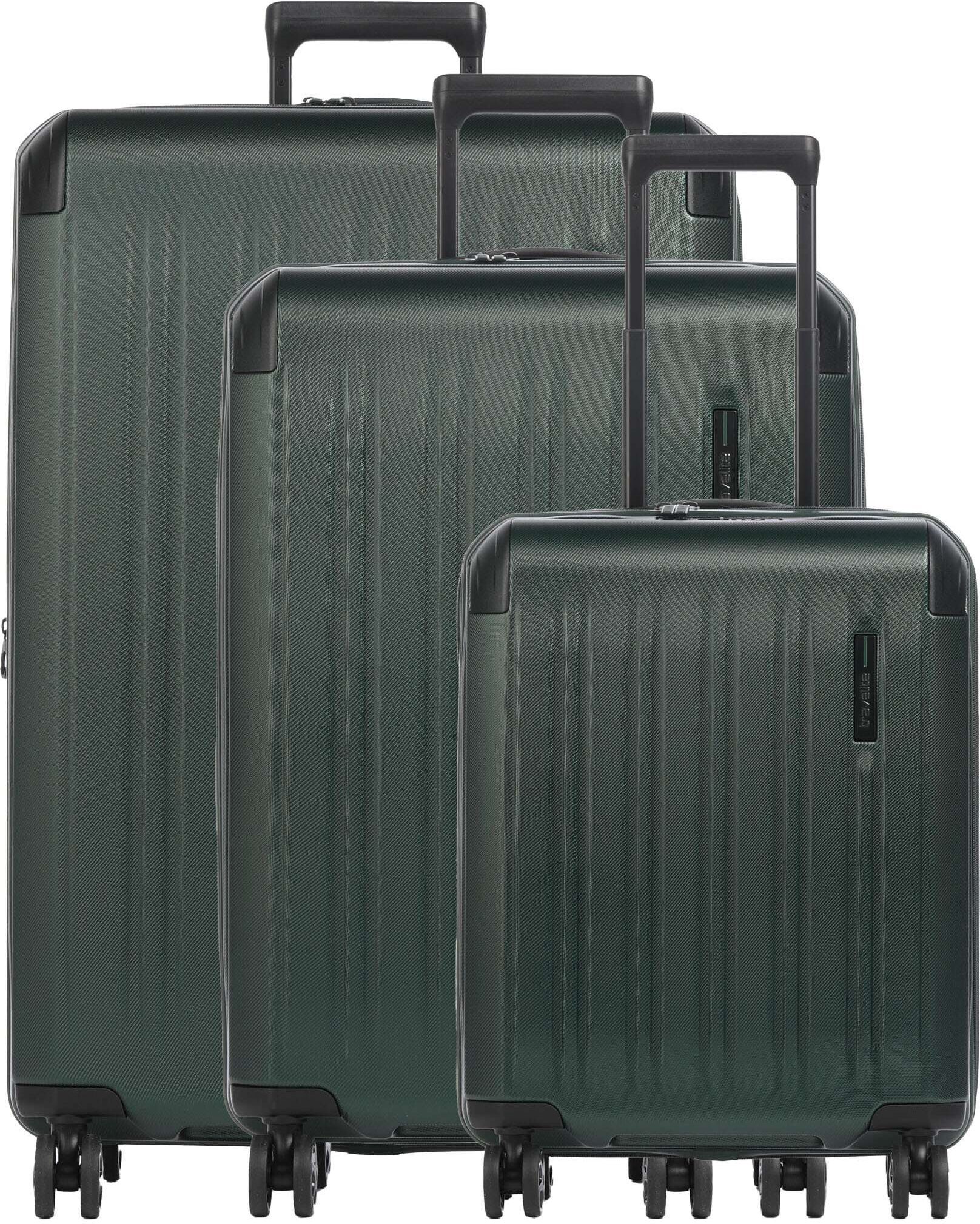 Travelite Dynamiic Kofferset, grün