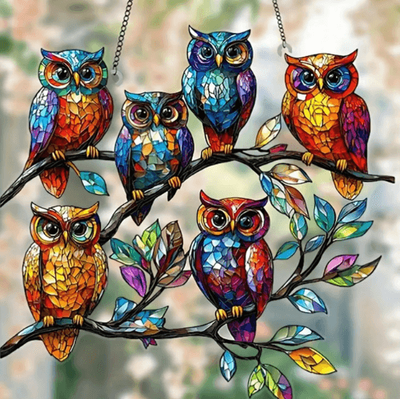 Inspire Picks Colorful Owl Pendant Light Charming Owl Pendant Lighting For Home Decor c 20cm