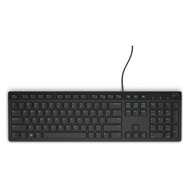 Dell KB216 keyboard USB QWERTY Dutch Black (US, Kabelgebunden) (5397063745616)
