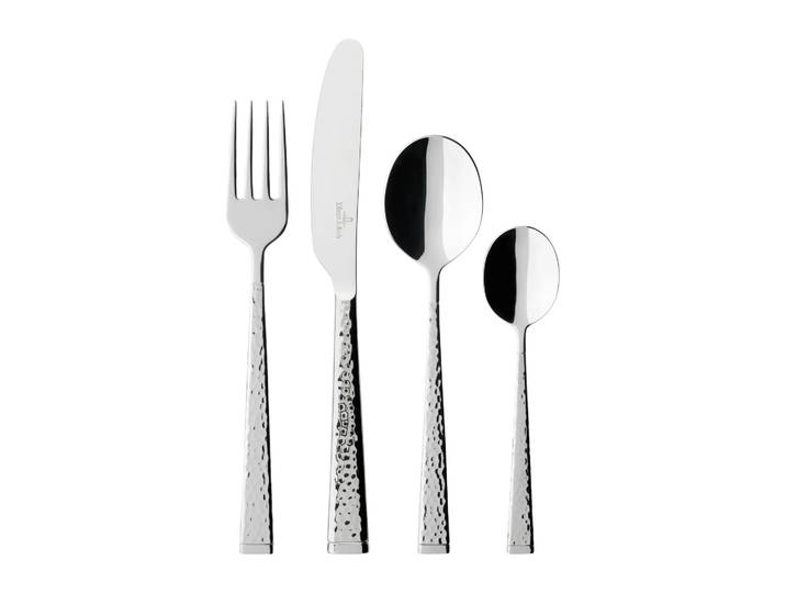 Villeroy & Boch Set de couverts Blacksmith 24 pièces Acier inoxydable
