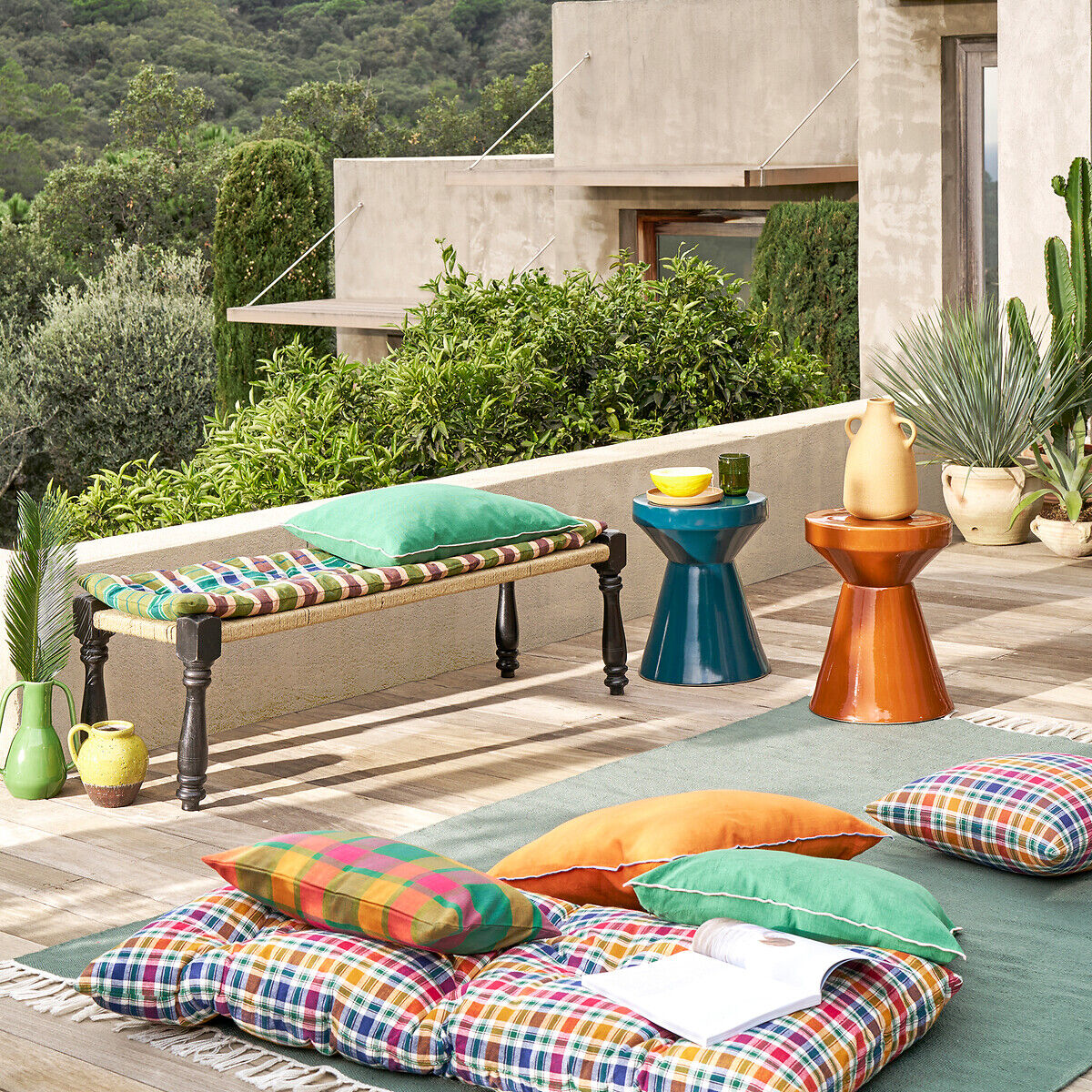 LA REDOUTE INTERIEURS Matelas de sol à carreaux, Ivani