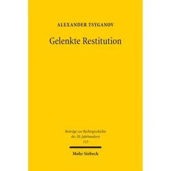 Gelenkte Restitution, Fachbücher von Alexander Tsyganov