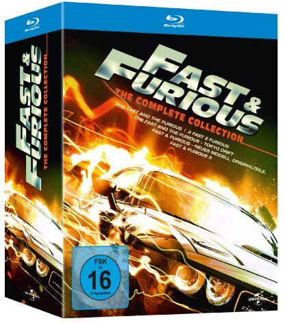 Fast & Furious 1-5 - The Collection [Blu-ray] - Preis vom 09.10.2026 07:28:09 h
