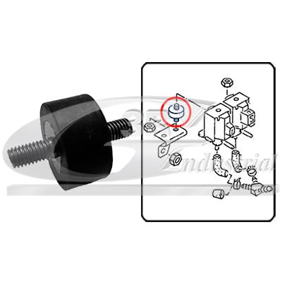 3RG Halter, Kraftstoffpumpe 80702 für VW
