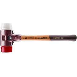 Halder, Hammer, Simplex-Schonhammer Tempergussgehäuse, 30 (333 g)