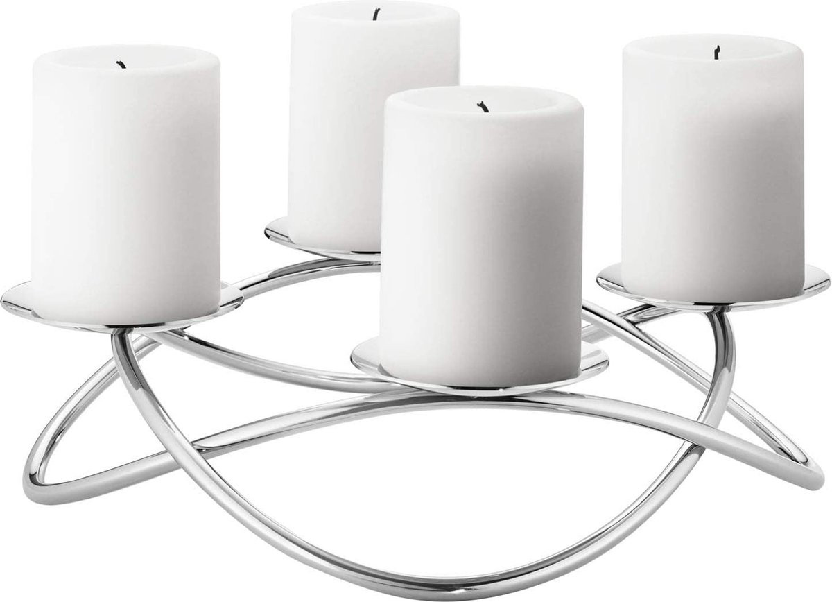 Georg Jensen Luxe Kandelaar voor Advent