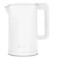 Balter Home Balter Edelstahl Wasserkocher WK-4, Doppelwand, 1.7L, Weiß