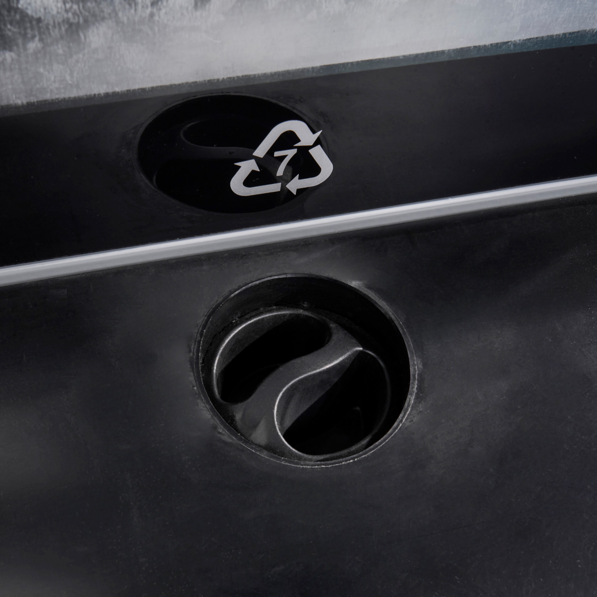 SPRINTIS Stop-trottoir ICON A1 Extérieur, noir, acier, plastique