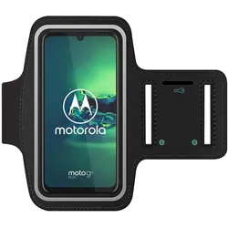 SmartFitness Motorola Moto G8 Plus Handy Sport Armband, Smartphone Sportarmband, Schwarz