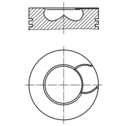 Kolben MAHLE 213 70 00