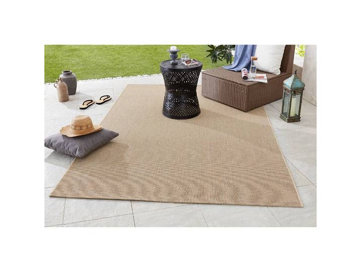In-/Outdoor-Teppich Match Beige/Beige Webstoff 120 x 170 cm