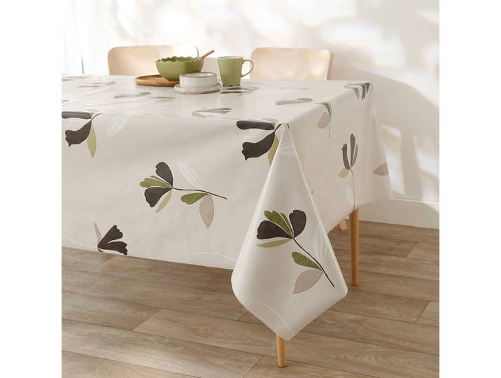 Nappe toile cirée imprimé fleurs - Blancheporte