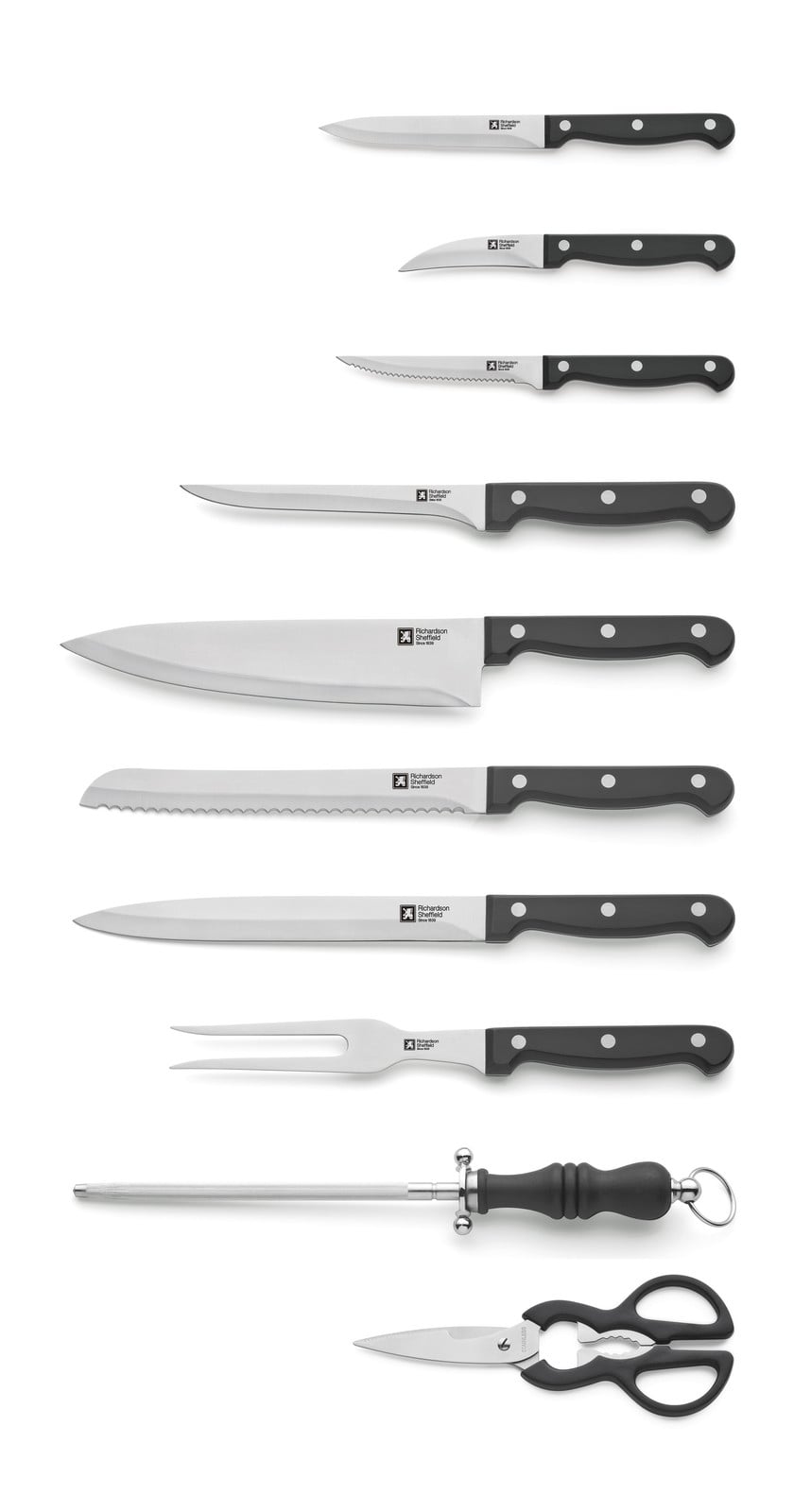 Richardson Sheffield Artisan-collectie 16-delig messenblokset