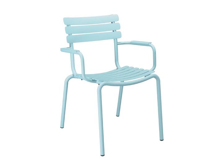 Esstischstuhl Alua Houe blau, Designer Henrik Pedersen, 63x82x59 cm