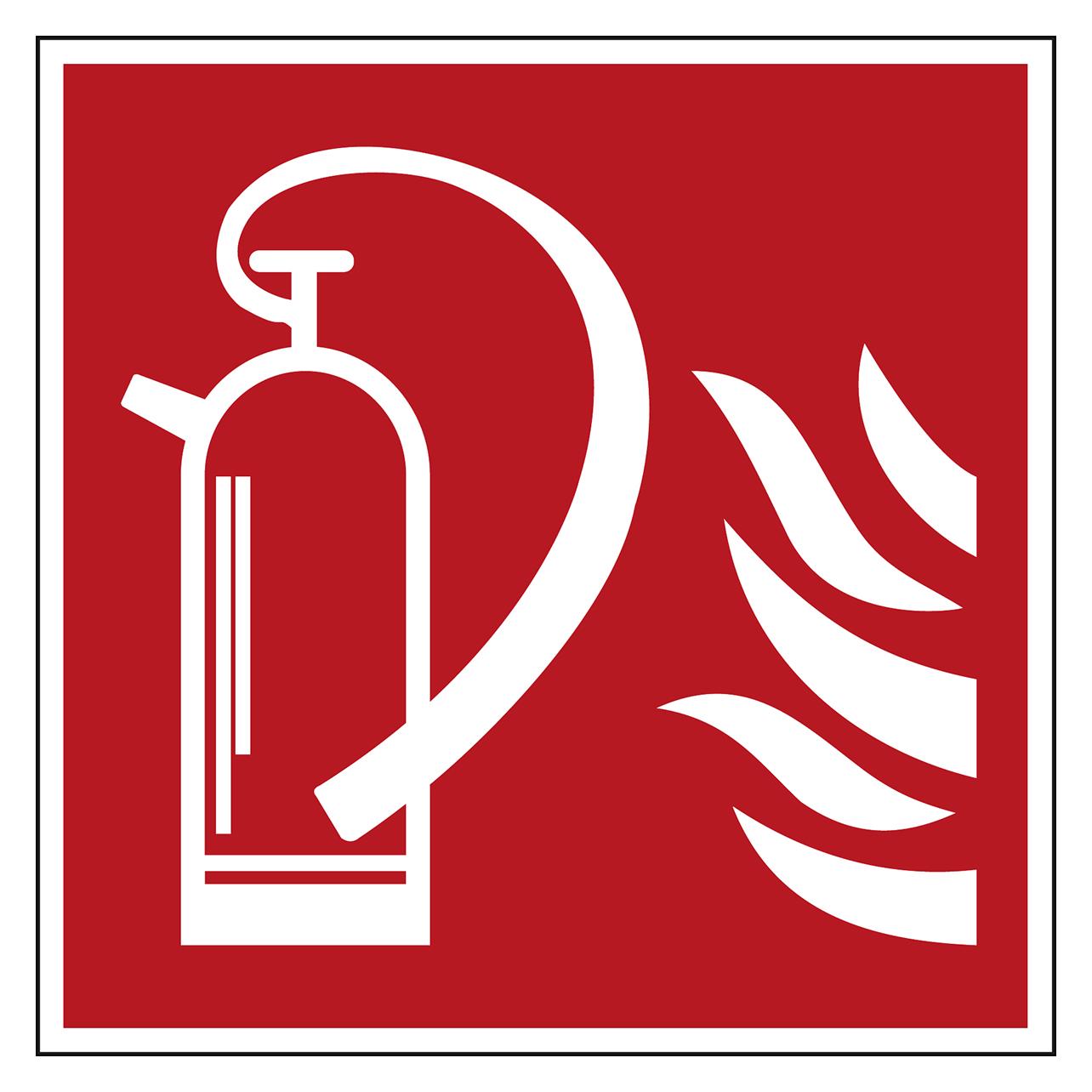 Brady PIC-295G-148x148-B7541, Brandschutzkennzeichnung: Feuerlöscher (800351)